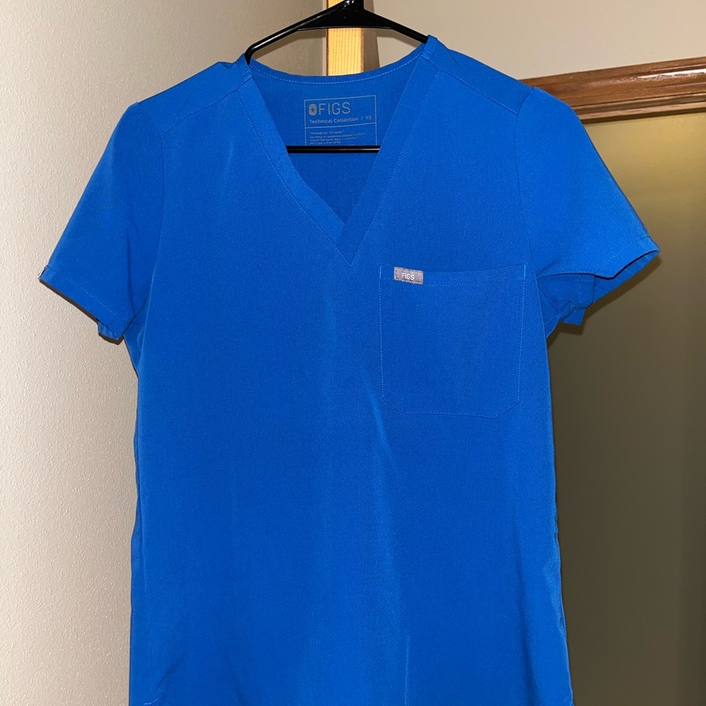 Royal Blue Figs Scrubs